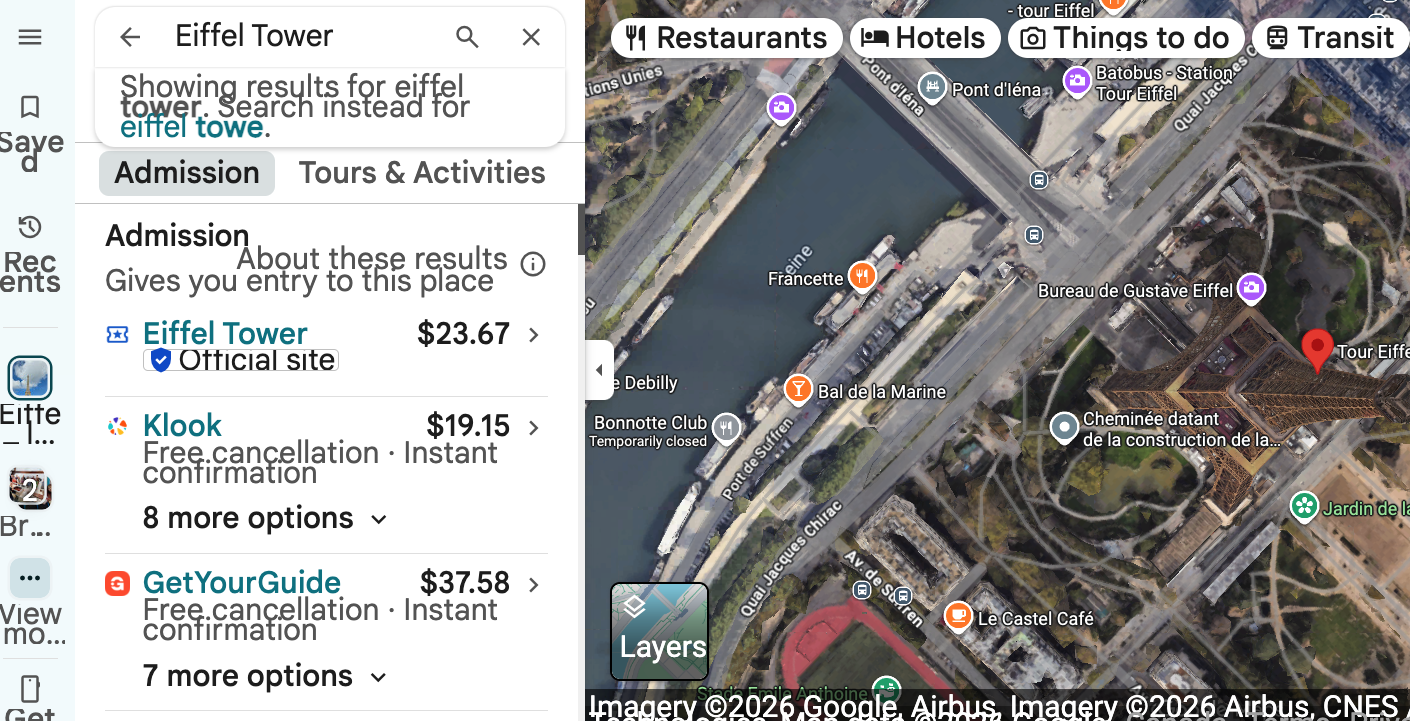 Attraction Pages